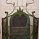 Камин. Каминная зона: каминный портал, экран для камина, ключница, Камины, Ногинск,  Фото №1