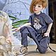 Шарнирная кукла Никуша. Шарнирная кукла. Светлана Соколова Finist Doll. Ярмарка Мастеров.  Фото №7