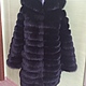 in the presence of a fur coat from the Scandinavian Arctic Fox, hooded, detachable skirt, detachable sleeveless 5/6
