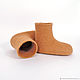 Light brown booties for baby Merino 8cm Fashionable winter. Babys bootees. bornlenki. Online shopping on My Livemaster.  Фото №2