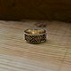 Perunov color-Overcome the grass with the Valkyrie symbol. Rings. h-a-n--t-e-r. My Livemaster. Фото №4