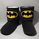 Batman Slippers. Slippers. Home Slippers from VESTAliya. Online shopping on My Livemaster.  Фото №2
