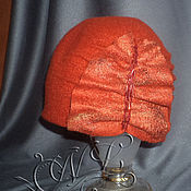 Winter felted hat 