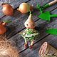 Кукла Чиполетта. Девочка-луковка. Мягкие игрушки. Аленины куклы (Alenaartdolls). Ярмарка Мастеров.  Фото №6