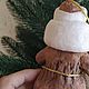 Игрушка ватная на елку Дед мороз Строитель. Дед Мороз и Снегурочка. Светлана. Ярмарка Мастеров.  Фото №5
