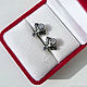 Винтаж: SOLD. РЕТРО. Серьги винтаж, 80-е ХХ. Серьги винтажные. Boutique Mon Trésor. Интернет-магазин Ярмарка Мастеров.  Фото №2