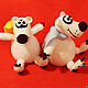 Order Polar medvedik. Favorite toys from Kafetina. Livemaster. . Stuffed Toys Фото №3