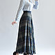 The semi-circular skirt in plaid with long fringe. Skirts. Skirt Priority (yubkizakaz). My Livemaster. Фото №4