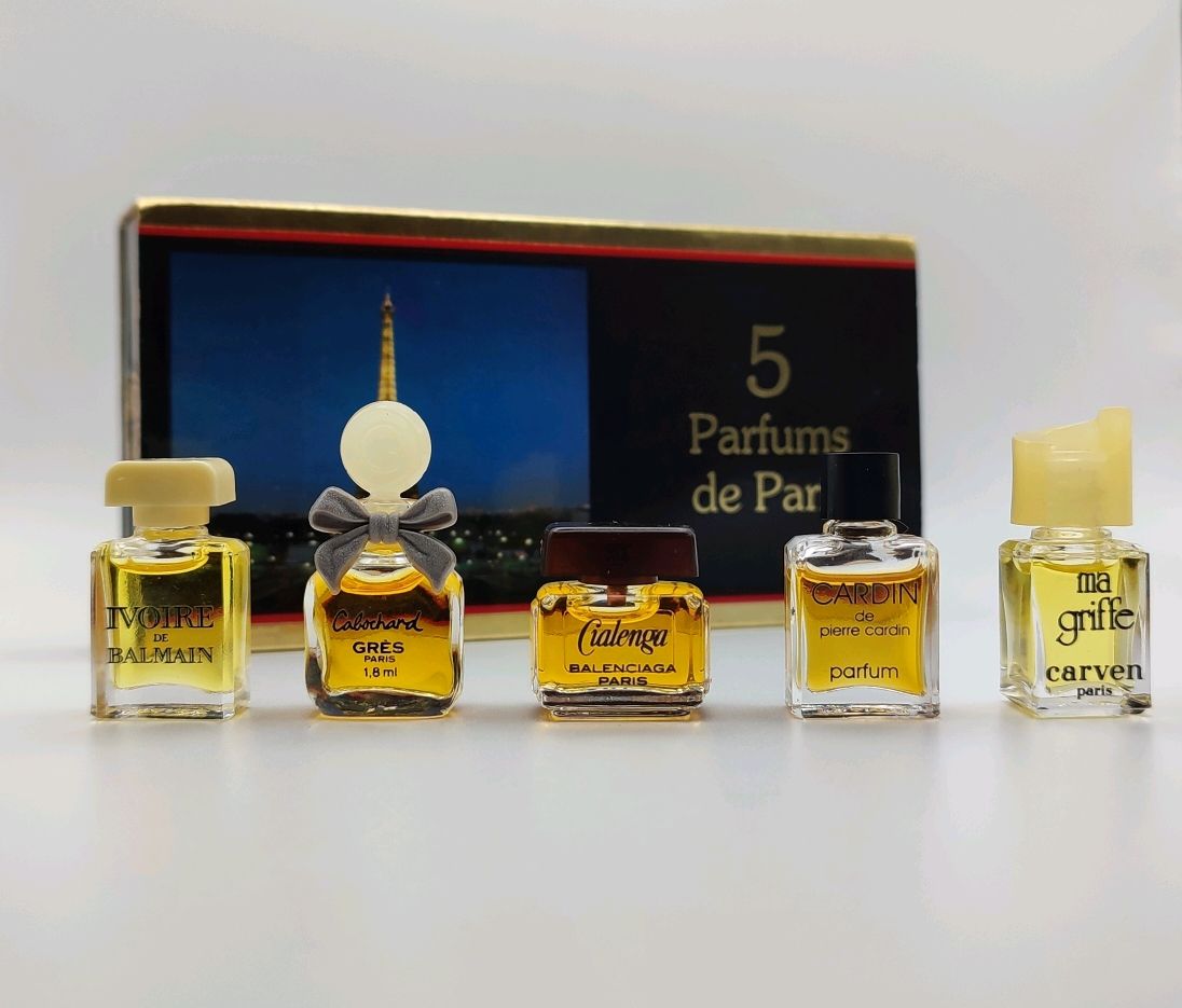 Винтаж: 5 Parfums de Paris, набор миниатюр, ВИНТАЖ купить в  интернет-магазине Ярмарка Мастеров по цене 3500 ₽ – THAN6RU | Духи  винтажные, Светлогорск - доставка по России