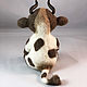 felt toy: Bull. Felted Toy. colorlight (colorlight). My Livemaster. Фото №4