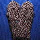 Men's knitted mittens-transformers Bitter chocolate. Mittens. Warm Yarn. My Livemaster. Фото №5