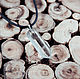 Кулон в форме кристалла,имит. горного хрусталя 11х36 мм, Кристаллы, Москва,  Фото №1