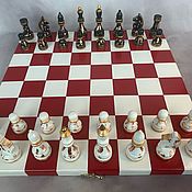 Активный отдых и развлечения handmade. Livemaster - original item Chess made of wood, elite, designer. Handmade.