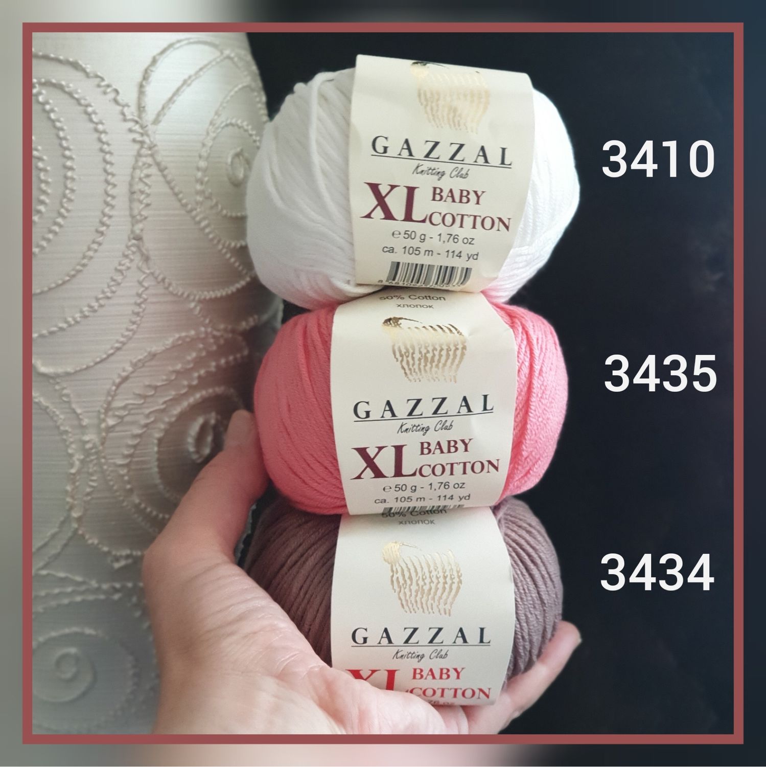 Gazzal baby xl. Пряжа Газзал Беби коттон XL. Пряжа Gazzal Baby Cotton XL 3425. Пряжа Gazzal Baby Cotton XL 3435. Gazzal Baby Cotton XL палитра.