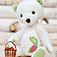 Мишка Малинка. Мягкие игрушки. Мишки Teddyscharm Беленькой Елены. Ярмарка Мастеров.  Фото №4
