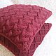 Pillow in a knitted cover of intricacy, Pillow, Lipetsk,  Фото №1