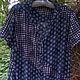 Blouse, viscose. Summer tunic, boho, patchwork. Vintage blouses. Puppet World of Dominica. My Livemaster. Фото №4