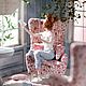 Кресло для кукол. Мебель для кукол. Doll Furniture ArtShu. Интернет-магазин Ярмарка Мастеров.  Фото №2
