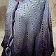 Летний жакет из хлопка с  люрексом,нарядная накидка. Жакеты. VS ПЫШКА (KnittingPlusSize). Ярмарка Мастеров.  Фото №5