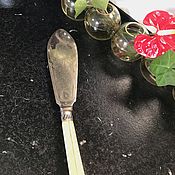 Винтаж handmade. Livemaster - original item Dessert spatula, Art Nouveau, silver, Holland. Handmade.