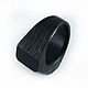 Carbon Waves Ring. Rings. asgdesign. Online shopping on My Livemaster.  Фото №2