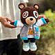 Игрушка Dropout Bear/медведь талисман Канье Уэста. Мягкие игрушки. Дегтярь Диана Александровна | Dream Designer Address. Интернет-магазин Ярмарка Мастеров.  Фото №2