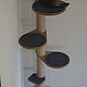 Post-scratching post with shelves 'Katie-2', Scratching Post, Pleasant,  Фото №1