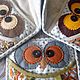 Set oven gloves 'Three owls'. Potholders. Wonderful rukodelki. My Livemaster. Фото №5