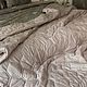 Quilted bedspread 100 cotton. Bedspreads. Daria. Unique linen bedding sets. My Livemaster. Фото №4