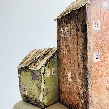 Для дома и интерьера ручной работы. Ярмарка Мастеров - ручная работа Домики Осенний городок Дрифтвуд. Handmade.