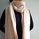 Order Large knitted cashmere scarf ' pink pastel'. Orlova A. Livemaster. . Scarves Фото №3