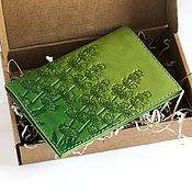 Сумки и аксессуары handmade. Livemaster - original item Leather Passport Cover Holder Case. Handmade.
