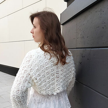 Одежда ручной работы. Ярмарка Мастеров - ручная работа Болеро ручной работы. Handmade.
