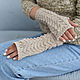 Alpaca mittens 'Spring willow'. Mitts. marishino. Online shopping on My Livemaster.  Фото №2