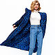Down jacket blanket 'Blue Leoprad'. Down jackets. Evgeniya Petrik. Online shopping on My Livemaster.  Фото №2