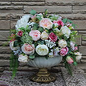 Весенний переполох букет цветов в вазе