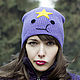 Шапка Принцесса Пупырка. Шапки. Woolcraft. Ярмарка Мастеров.  Фото №6