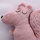 Interior toy Sleepy Squirrel made of fur. Interior elements. Cuteshop. Online shopping on My Livemaster.  Фото №2