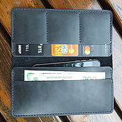 Сумки и аксессуары handmade. Livemaster - original item Leather wallet Inzer. Handmade.