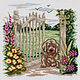 Order Hand cross stitch painting Come visit. valiamoro (valiamoro). Livemaster. . Pictures Фото №3