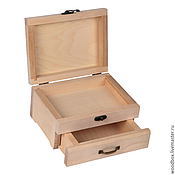 Материалы для творчества handmade. Livemaster - original item Kmd201511 chest of drawers 20 15 11 blank for decoupage. Handmade.