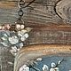 Ключница-панно (набор из двух предметов).Утро.Весна . Ключницы настенные. Винтажная штучка. Ярмарка Мастеров.  Фото №6