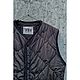 Жилет мужской на синтепоне стеганый Everyday Vest Brown. Жилеты мужские. VÄN Studio. Ярмарка Мастеров.  Фото №5