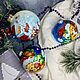 Set of Christmas balls (3 balls). Christmas decorations. mariya212. Online shopping on My Livemaster.  Фото №2