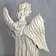 Statuette of a Smiling Angel. Figurines. Elena Zaychenko - Lenzay Ceramics. My Livemaster. Фото №6