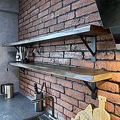 Для дома и интерьера handmade. Livemaster - original item Kitchen shelves made of beech slab. Handmade.