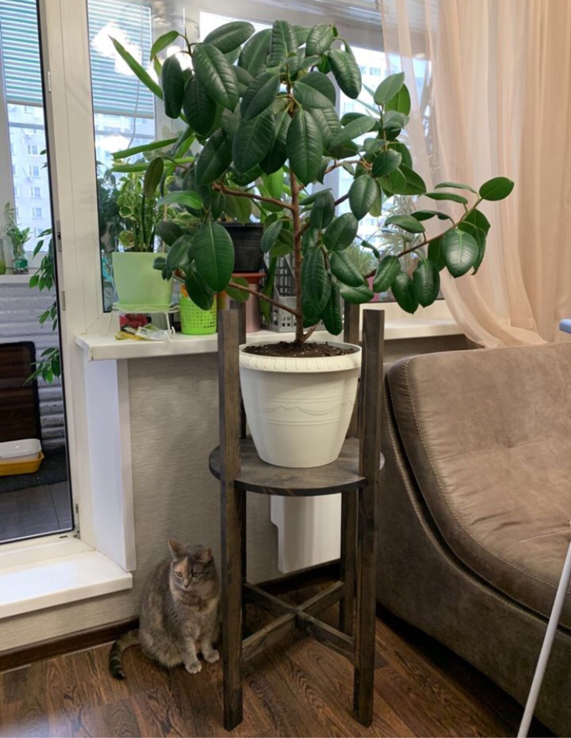 Полка-стеллаж для цветов в интернет-магазине на Ярмарке Мастеров ...