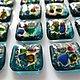 Кабошоны из стекла. Изумруд. фьюзинг. Кабошоны. АртМозаика (Mosaicglass). Интернет-магазин Ярмарка Мастеров.  Фото №2