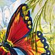 Oil painting Butterfly on a flower. Pictures. sharaeva-elena. My Livemaster. Фото №5