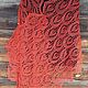 Stole Coral reef openwork knitted linen. Wraps. Bright Shawls by BorchankaZL. Online shopping on My Livemaster.  Фото №2